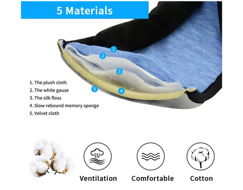 Bandeau de Sommeil Bluetooth SereniSens™ — Masque 3D Anti-Lumière avec Écouteurs Intégrés