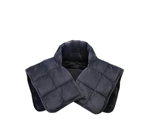 Couverture Lestée Thérapeutique SereniSens™ — Cou & Épaules en Tissu Minky